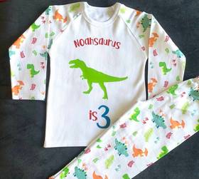 Dinosaur Name & Age Pyjamas