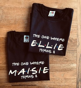 'The one where...' T-shirt