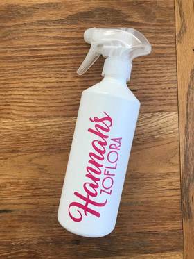 Personalised Zoflora Spray Bottle