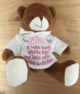 Teddy Bear with Personalised T-Shirt