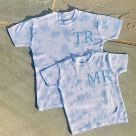 Tye Dye Initial T-Shirts