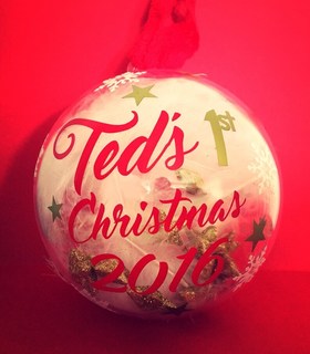 First Christmas Bauble