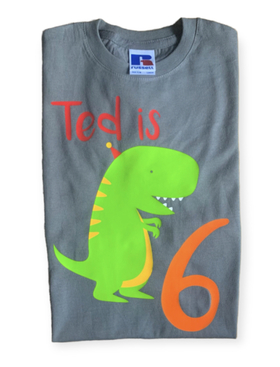 Dinosaur Birthday T-Shirt